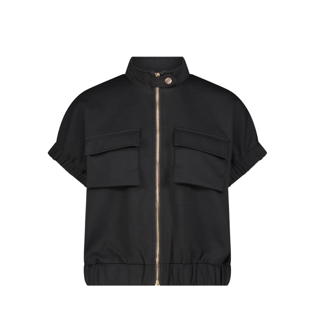 Aleeza Paris Ronnie vest. Womens Black. NWT size XL